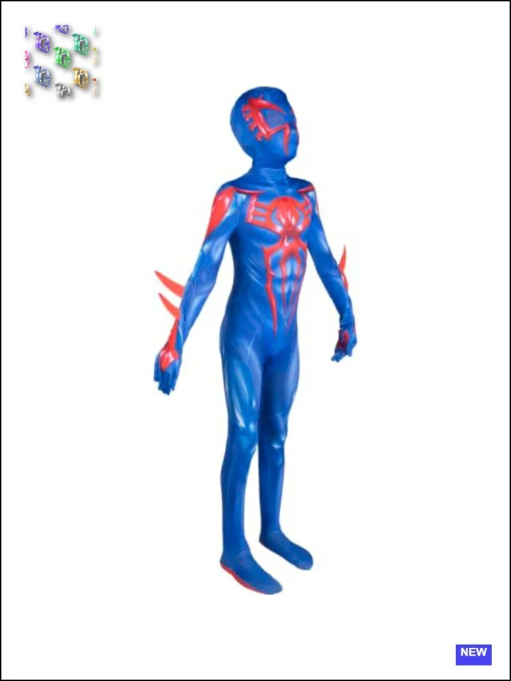 Spider-Man 2099 Zentai Costume Jumpsuit Halloween Youth Spandex Cosplay